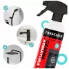 Puhastusvahend FRISCHER Frischer mustade liitmike puhastusvahend 0,5 L päästikuga pudel mustade liitmike jaoks