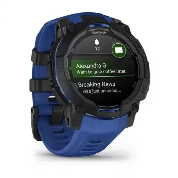 Nutikell GARMIN Instinct 3 AMOLED 1,2-tolline GPS, 45 mm korpus, 390x390 ekraan, 10 ATM, liitiumioonaku