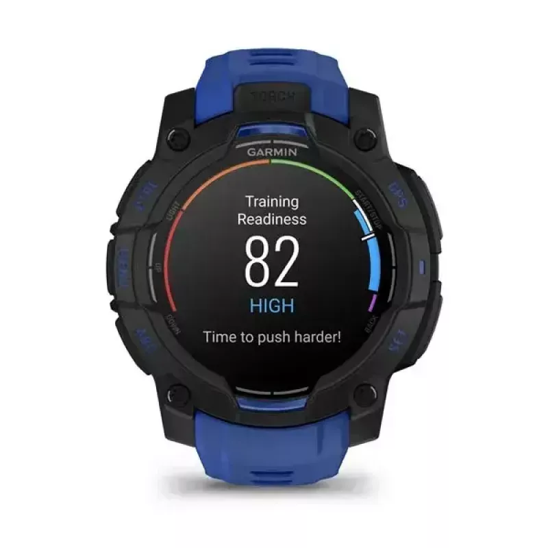 Nutikell GARMIN Instinct 3 AMOLED 1,2-tolline GPS, 45 mm korpus, 390x390 ekraan, 10 ATM, liitiumioonaku