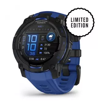 Nutikell GARMIN Instinct 3 AMOLED 1,2-tolline GPS, 45 mm korpus, 390x390 ekraan, 10 ATM, liitiumioonaku