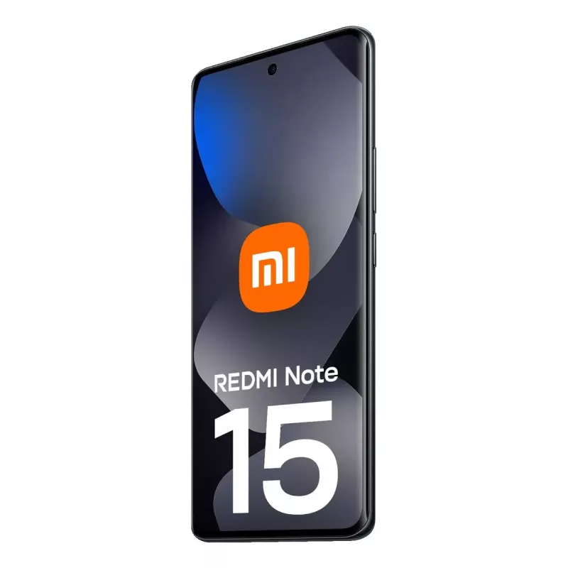 Nutitelefon Xiaomi Redmi Note 15 — 6.77 tolli AMOLED, 8 GB RAM, 128 GB, 6000 mAh, 108 MP, Must