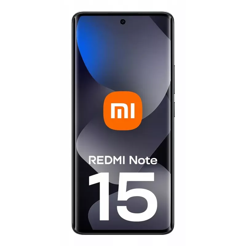 Nutitelefon Xiaomi Redmi Note 15 — 6.77 tolli AMOLED, 8 GB RAM, 128 GB, 6000 mAh, 108 MP, Must