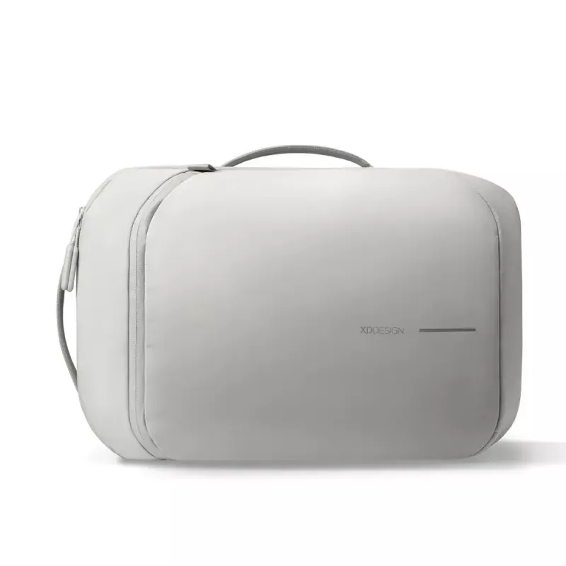 Seljakott XDDESIGN Air P706.3219 — Hall, 15 L, sülearvutisahtel kuni 15,6 tolli, lukustatav põhiliugur