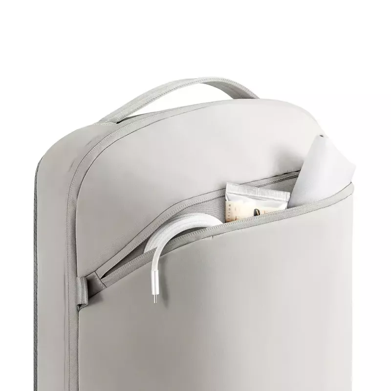 Seljakott XDDESIGN Air P706.3219 — Hall, 15 L, sülearvutisahtel kuni 15,6 tolli, lukustatav põhiliugur