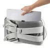 Seljakott XDDESIGN Air P706.3219 — Hall, 15 L, sülearvutisahtel kuni 15,6 tolli, lukustatav põhiliugur