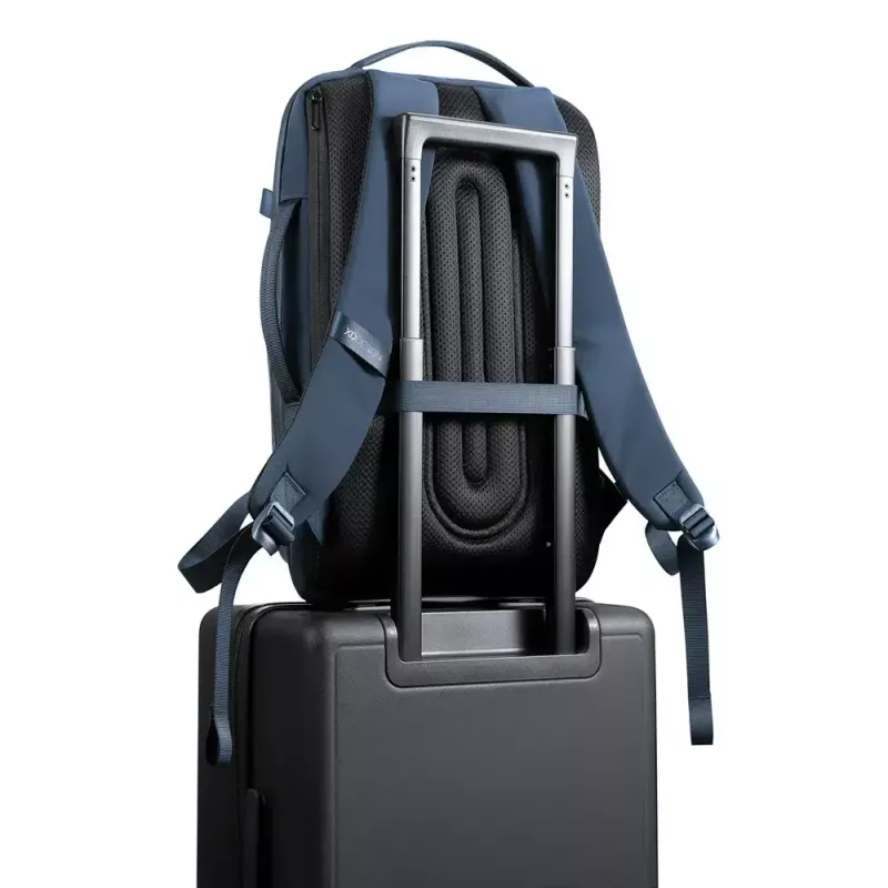 Seljakott XDDESIGN Air Backpack NAVY P706.3225 — 15 L, mahutab kuni 15,6 tolli (39,6 cm) sülearvuteid, lukustatav pealiugur