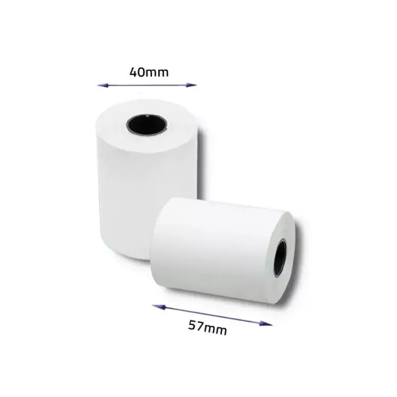 Termorull QOLTEC 51899 — 57 mm x 16 m, 55 g/m², BPA-vaba