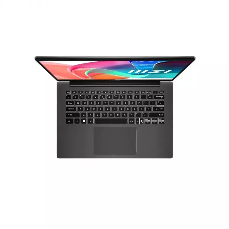 Sülearvuti MSI Modern 14 F13MG-265PL — 14,0-tolline FHD IPS 60Hz, Intel Core i5-1334U, 16 GB DDR4, 512 GB PCIe NVMe, Intel Iris Xe, Win11 Pro, Platinum Gray