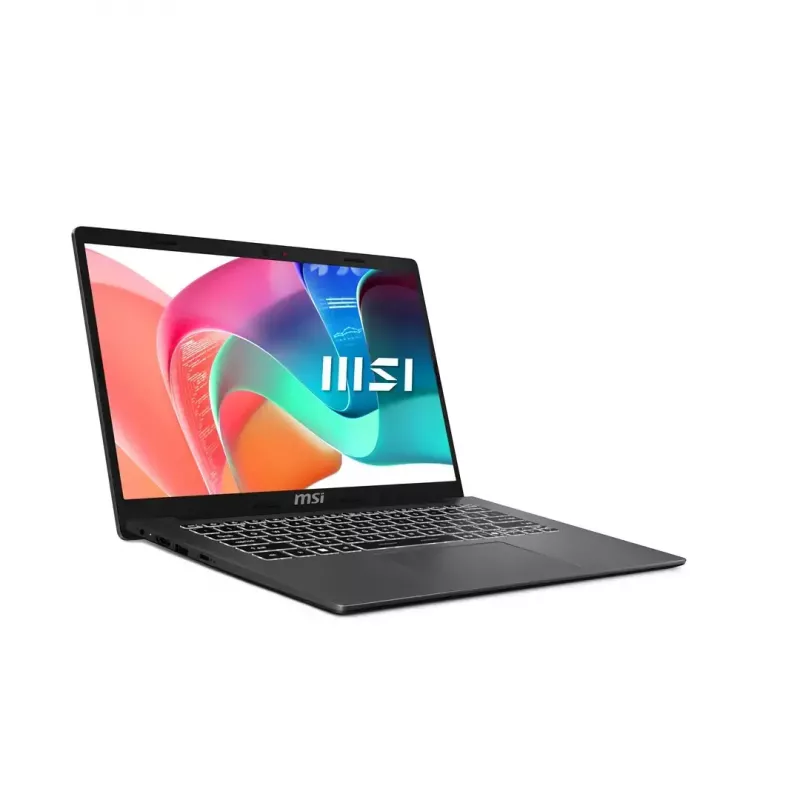 Sülearvuti MSI Modern 14 F13MG-265PL — 14,0-tolline FHD IPS 60Hz, Intel Core i5-1334U, 16 GB DDR4, 512 GB PCIe NVMe, Intel Iris Xe, Win11 Pro, Platinum Gray