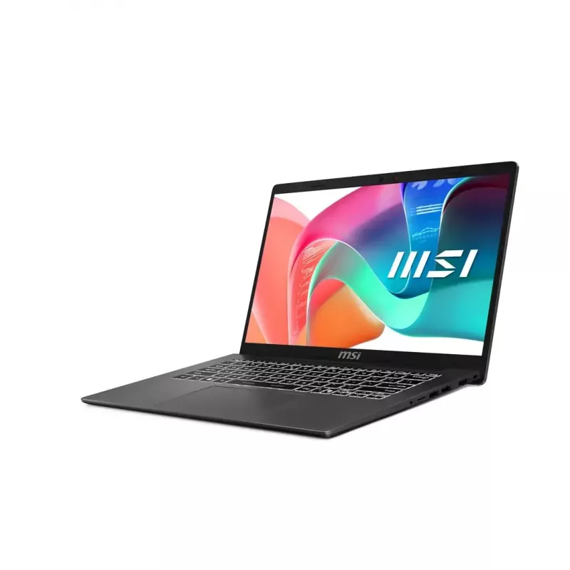 Sülearvuti MSI Modern 14 F13MG-265PL — 14,0-tolline FHD IPS 60Hz, Intel Core i5-1334U, 16 GB DDR4, 512 GB PCIe NVMe, Intel Iris Xe, Win11 Pro, Platinum Gray
