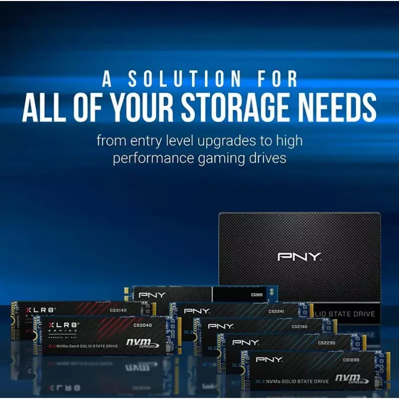 Sisemine SSD PNY M.2 2280 512GB M280CS2241-512-BLK, SATA/NVMe määramata