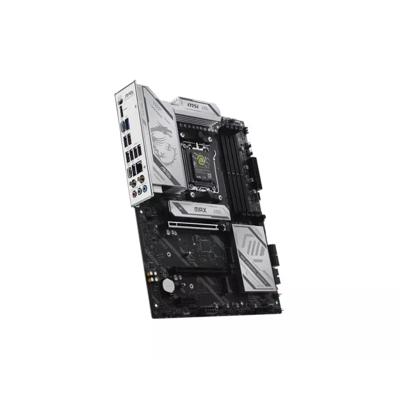 Emaplaat MSI MAG X870E GAMING MAX WIFI — AMD X870E, Socket AM5, DDR5, 4 DIMM, ATX, Wi‑Fi 7, 5Gb LAN