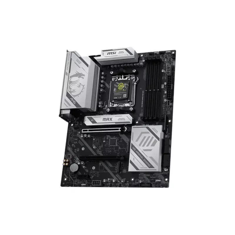 Emaplaat MSI MAG X870E GAMING MAX WIFI — AMD X870E, Socket AM5, DDR5, 4 DIMM, ATX, Wi‑Fi 7, 5Gb LAN