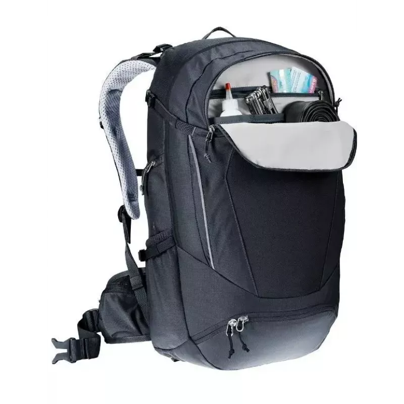 Seljakott DEUTER Trans Alpine 30 — 30L jalgrattakott, must