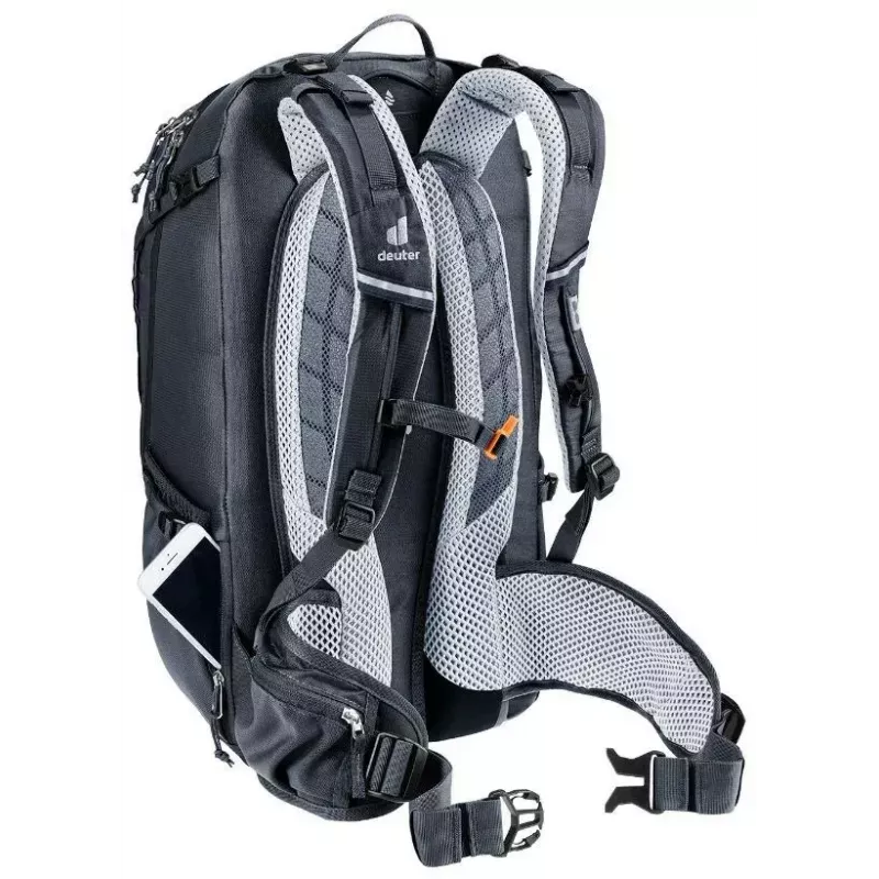 Seljakott DEUTER Trans Alpine 30 — 30L jalgrattakott, must