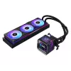 Vedelikjahutusekomplekt ASRock Phantom Gaming 360 LCD — 120 mm ventilaatorid, LGA1700/AM5/AM4, must
