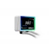 ASROCK Challenger 360 Digital ARGB Valge — 360mm protsessori vedelikjahuti, digitaalne ARGB-valgustus, valge viimistlus
