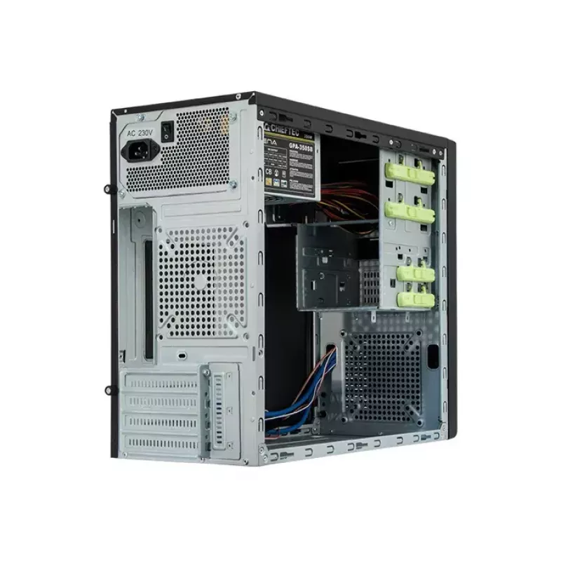 Chieftec XT-01B-350GPB arvutikorpus Mini Tower Must 350 W
