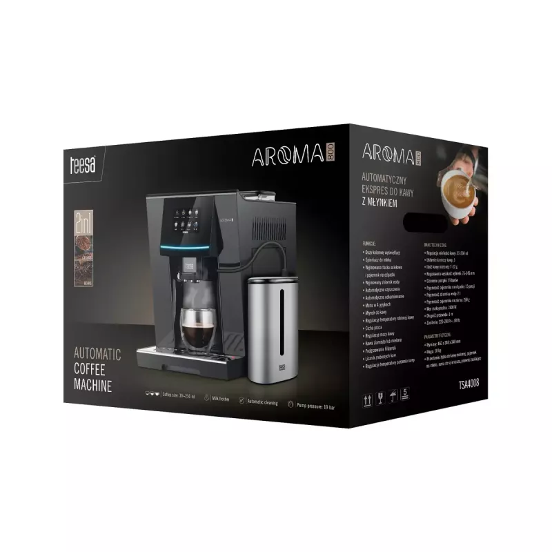 Kombineeritud kohvimasin Teesa 2 L Tessa Aroma 800