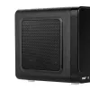 Internetiraadio Krüger&Matz KM0816.1 — must, Bluetooth 5.2, FM, 2×7 W, 430 eelseadet, kaugjuhtimispult, 3,5 mm kõrvaklapid