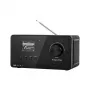 Internetiraadio Krüger&Matz KM0816.1 — must, Bluetooth 5.2, FM, 2×7 W, 430 eelseadet, kaugjuhtimispult, 3,5 mm kõrvaklapid