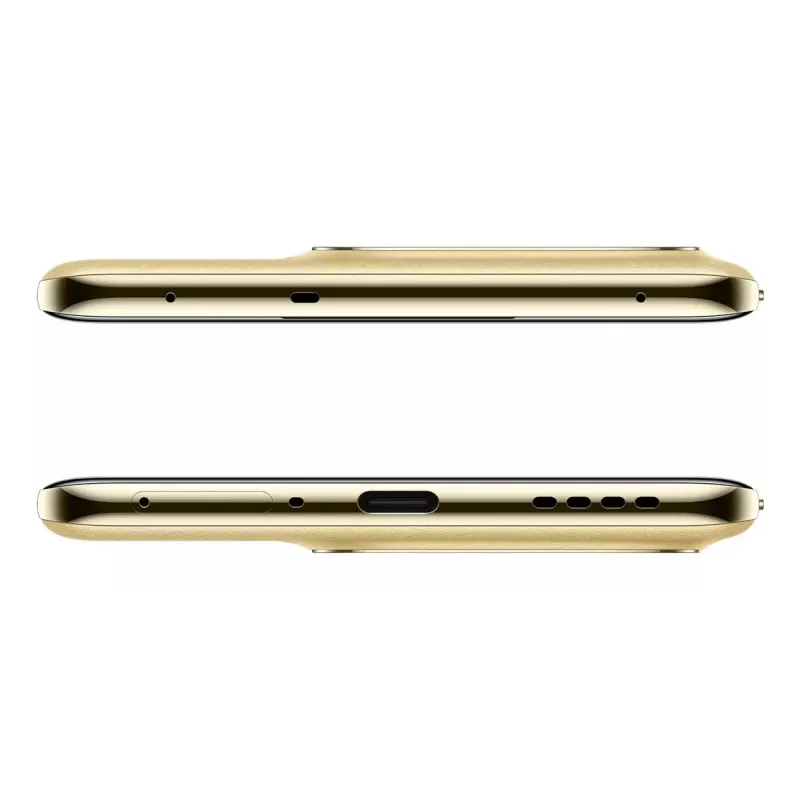 Nutitelefon REALME realme 16 Pro+ — 6,8 tolli (17,3 cm) 1280×2800, Snapdragon 7 Gen 4, 12 GB muutmälu, 512 GB, 200 MP, 7000 mAh, Kuldne