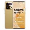Nutitelefon REALME realme 16 Pro+ — 6,8 tolli (17,3 cm) 1280×2800, Snapdragon 7 Gen 4, 12 GB muutmälu, 512 GB, 200 MP, 7000 mAh, Kuldne