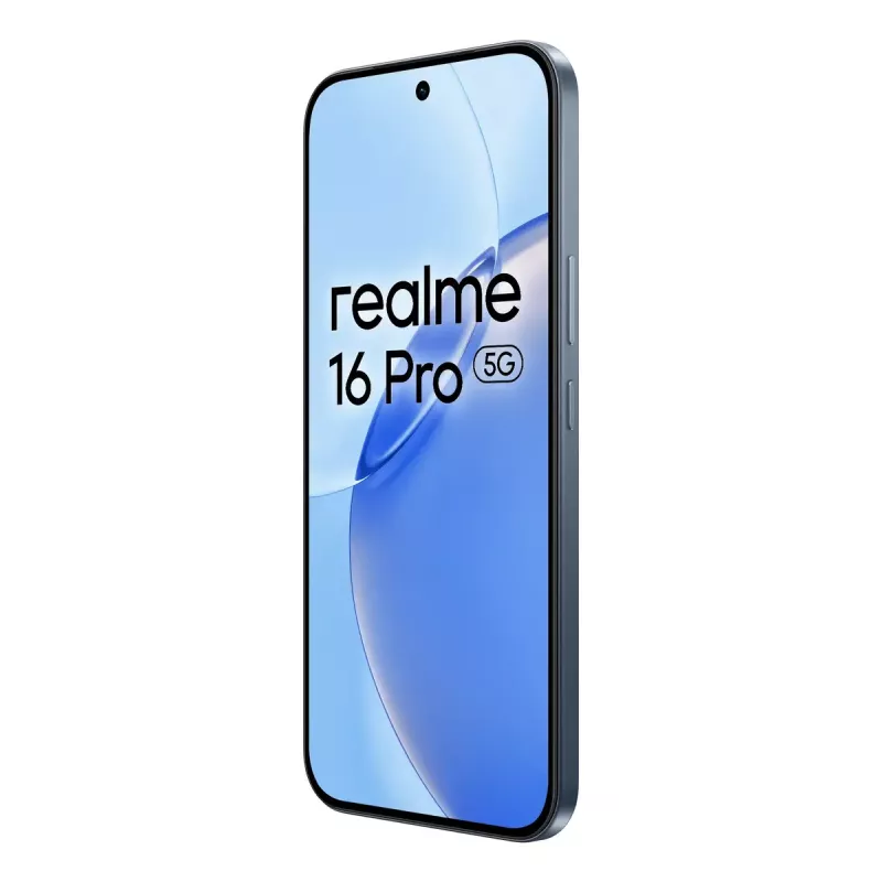 Smartphone REALME realme 16 Pro 6.8 inch Dual SIM 5G — MediaTek Dimensity, 8 GB RAM, 512 GB, 200 MP, 6500 mAh, hall