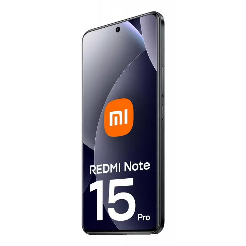 Nutitelefon Xiaomi Redmi Note 15 Pro 6,77-tolline 8 GB muutmälu 256 GB 200 MP kolmikkaamera 6500 mAh Must