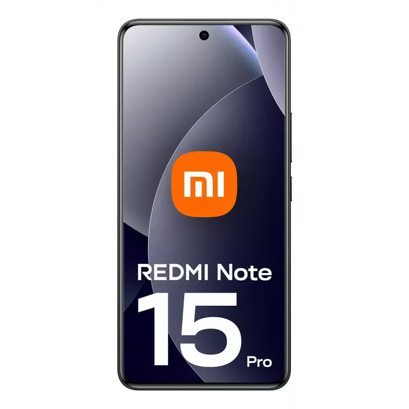 Nutitelefon Xiaomi Redmi Note 15 Pro 6,77-tolline 8 GB muutmälu 256 GB 200 MP kolmikkaamera 6500 mAh Must
