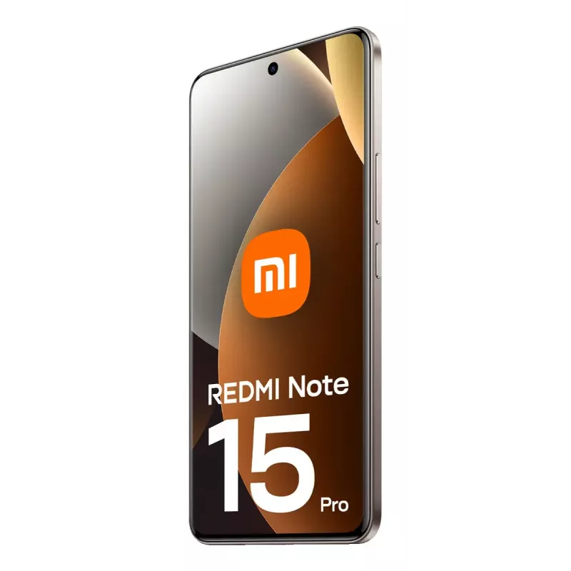 Nutitelefon Xiaomi Redmi Note 15 Pro — 6,77 tolli (17,2 cm), 8 GB muutmälu, 256 GB, 200 MP tagakaamera, 6500 mAh, titaan