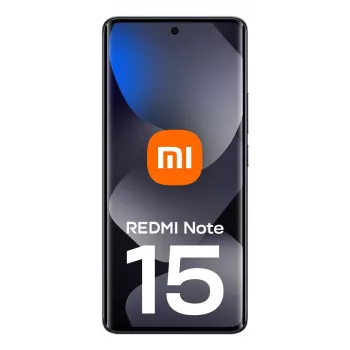 Nutitelefon Xiaomi Redmi Note 15 — 6,77 tolli (17,2 cm), Helio G100 Ultra 2 GHz, 8 GB muutmälu, 256 GB, 108 MP kolmikkaamera, 6000 mAh, Must