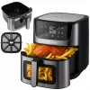 Kuumaõhufritüür BLOW AIR FRYER 2500W 8L — 8 programmi, max 200 °C, LCD-ekraan, 1,7 kg mahutavus