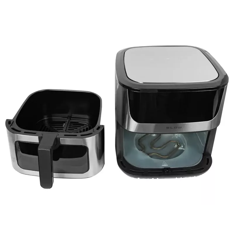 Kuumaõhufritüür BLOW AIR FRYER 2500W 8L — 8 programmi, max 200 °C, LCD-ekraan, 1,7 kg mahutavus