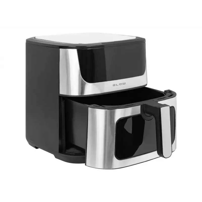 Kuumaõhufritüür BLOW AIR FRYER 2500W 8L — 8 programmi, max 200 °C, LCD-ekraan, 1,7 kg mahutavus