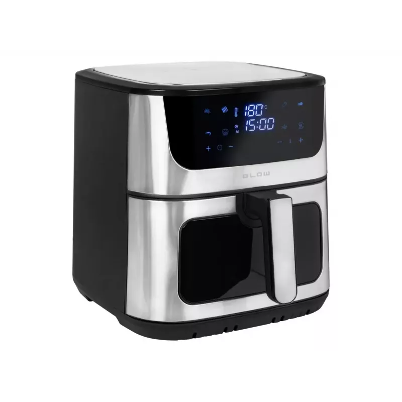 Kuumaõhufritüür BLOW AIR FRYER 2500W 8L — 8 programmi, max 200 °C, LCD-ekraan, 1,7 kg mahutavus