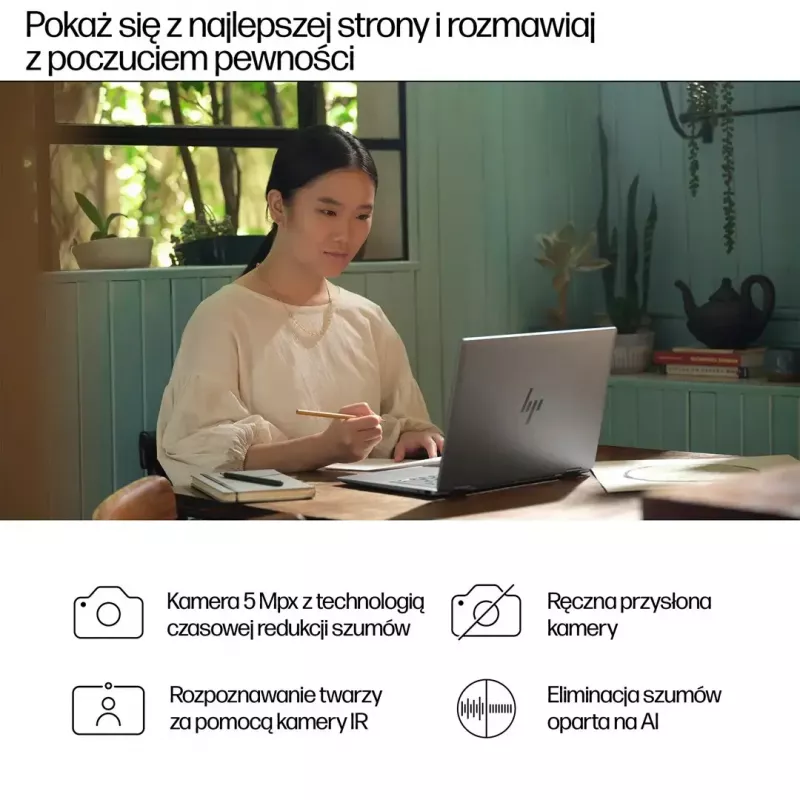 Sülearvuti HP ENVY x360 14 tolli Ryzen 7 8840HS 16 GB 512 GB Win11Home