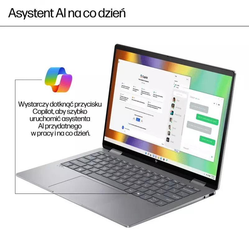 Sülearvuti HP ENVY x360 14 tolli Ryzen 7 8840HS 16 GB 512 GB Win11Home