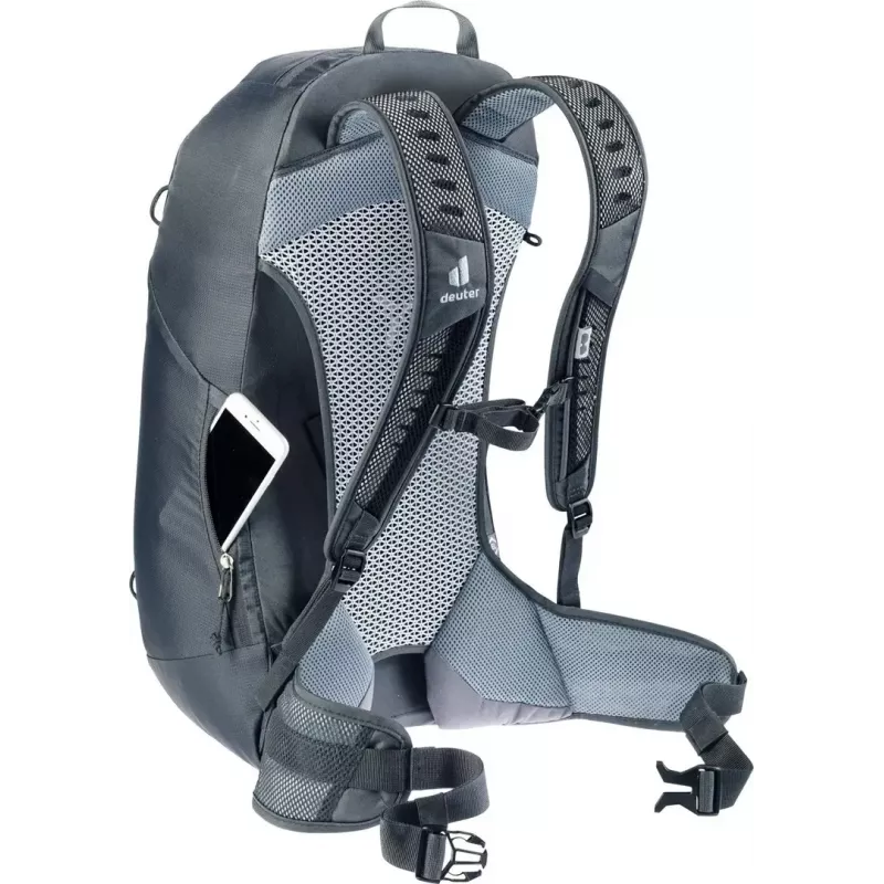 Seljakott DEUTER AC Lite 25 EL must — ventileeritav päevakott, 25 l maht