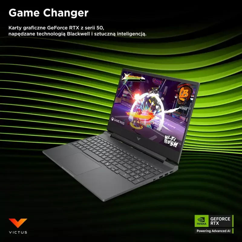 HP Victus 15-fb3231nw sülearvuti, 15,6 tolli, Ryzen 7 7445HS, 16 GB, 512 GB, RTX 4050, Win11 Home