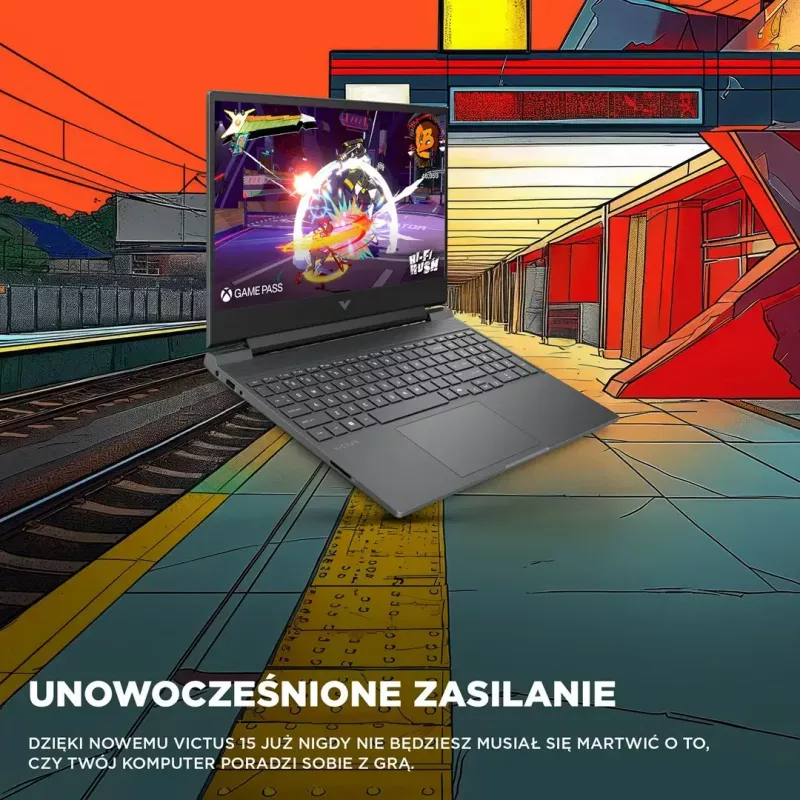 HP Victus 15-fb3231nw sülearvuti, 15,6 tolli, Ryzen 7 7445HS, 16 GB, 512 GB, RTX 4050, Win11 Home