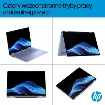 Sülearvuti HP OmniBook 5 Flip 14-fp0004nw 14 tolli Core 5 120U 16GB 512GB Win11Home Taevasinine
