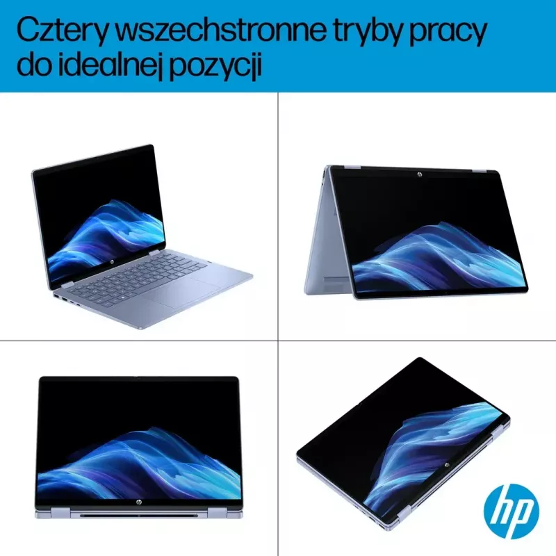 Sülearvuti HP OmniBook 5 Flip 14-fp0004nw 14 tolli Core 5 120U 16GB 512GB Win11Home Taevasinine
