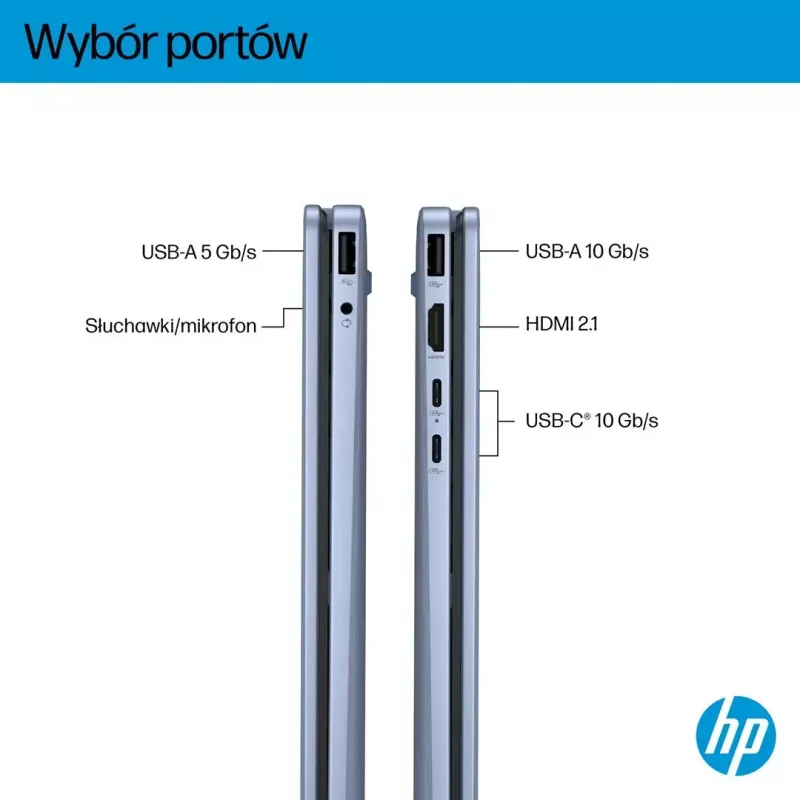 Sülearvuti HP OmniBook 5 Flip 14-fp0004nw 14 tolli Core 5 120U 16GB 512GB Win11Home Taevasinine