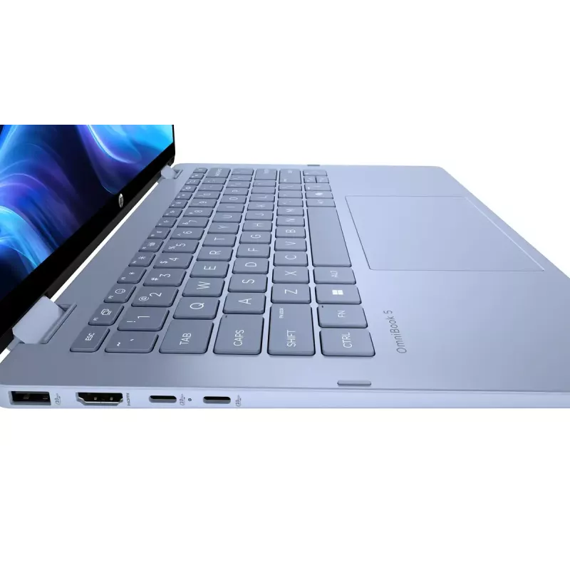 Sülearvuti HP OmniBook 5 Flip 14-fp0004nw 14 tolli Core 5 120U 16GB 512GB Win11Home Taevasinine