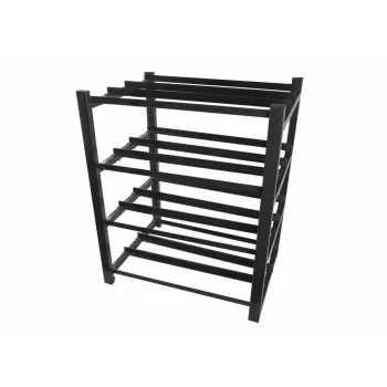 Akuriiul LANBERG OR01-830650-304-BK — 830×650 mm, 3 rida, 4 taset