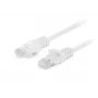 Võrgukaabel Lanberg PCU6-20CC-0200-W RJ-45 Cat6 2 m Valge