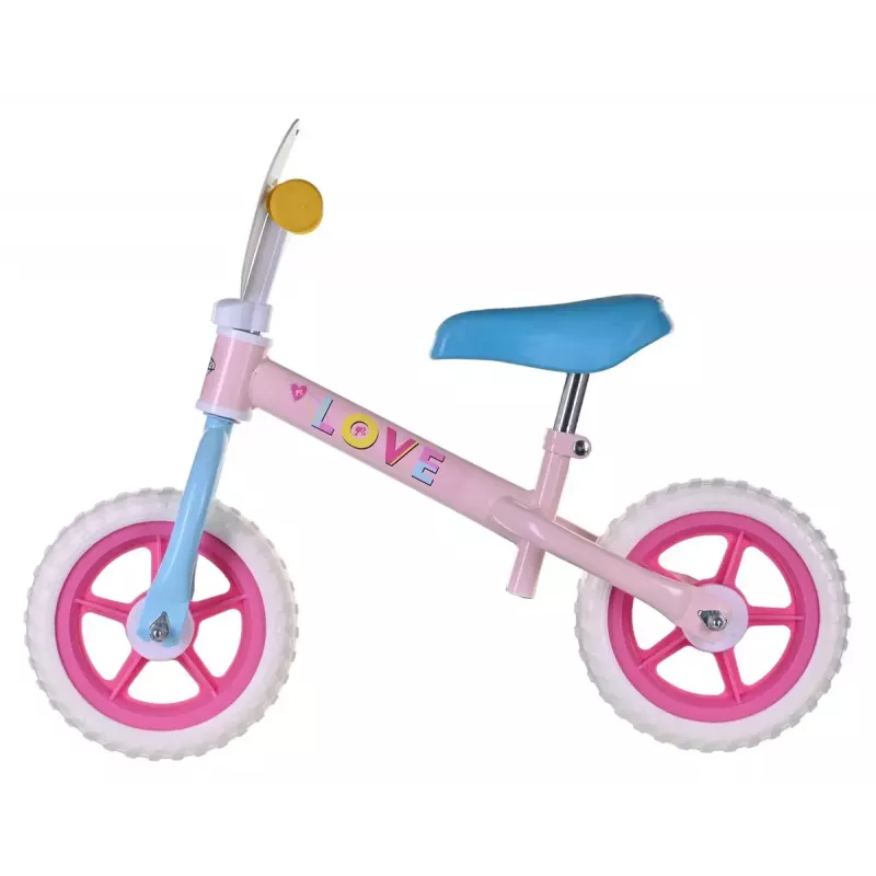 Lastejalgratas Toimsa Barbie 10 tolli roosa — 10-tolline ratas, mudel 165