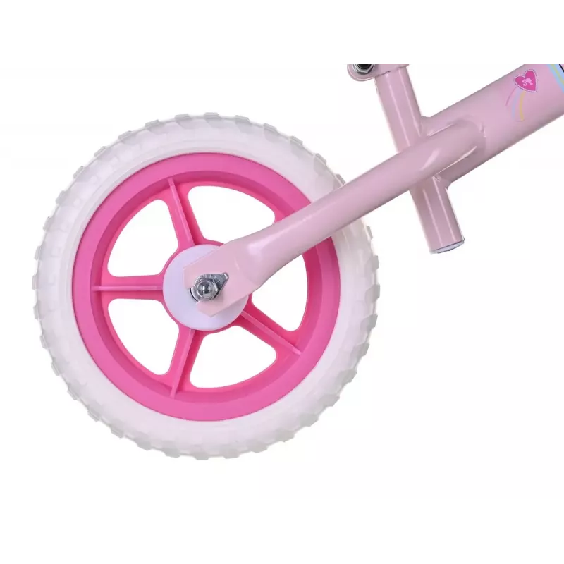Lastejalgratas Toimsa Barbie 10 tolli roosa — 10-tolline ratas, mudel 165
