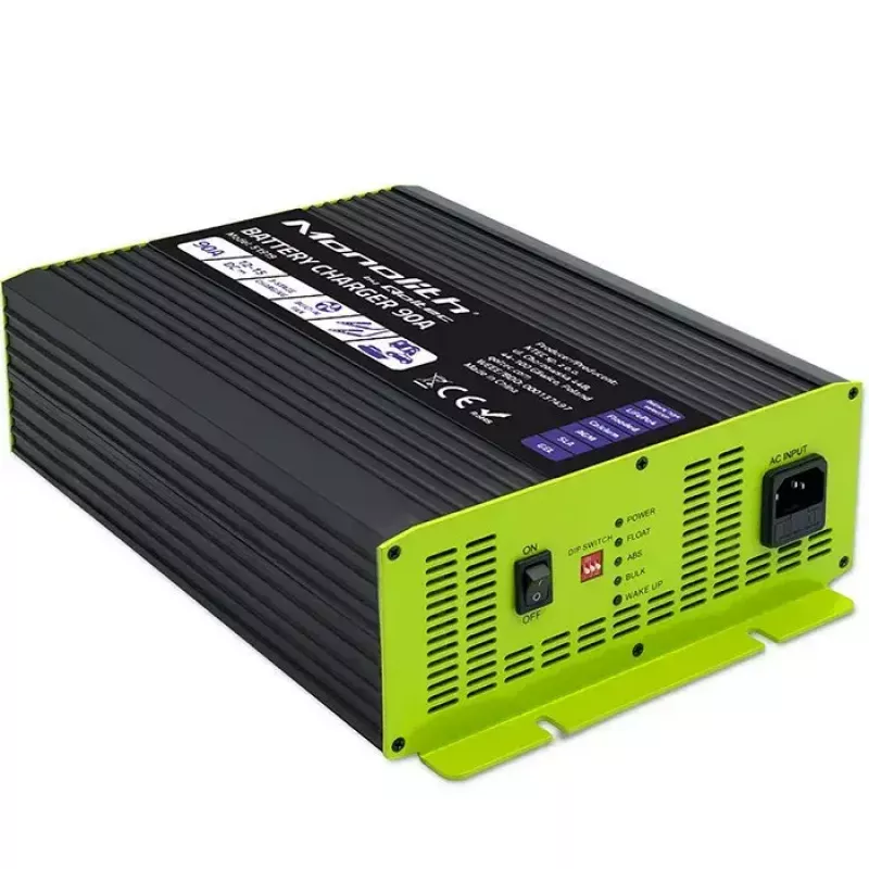 Akulaadija QOLTEC 51919 90A 12V LiFePO4 AGM GEL SLA akudele